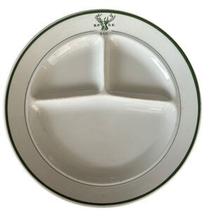 Jackson China B.P.O.E. 349 Elks Lodge DuBois Pa Sectional 10 1/2”  Plate